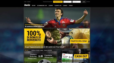Apri la recensione del sito web: bwin